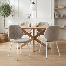 Load image into Gallery viewer, River Fabric Dining Chair - Set of 4 - Grey