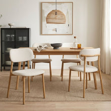 Load image into Gallery viewer, 23916-nicole-fabric-dining-chair-set-of-4-beige-2603091