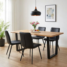 Load image into Gallery viewer, 23866-bryce-dining-table-180-x-90cm-oak-black-2603092