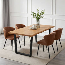 Load image into Gallery viewer, 23866-bryce-dining-table-180-x-90cm-oak-black-2603094
