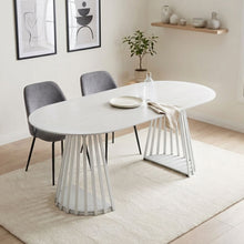Load image into Gallery viewer, Kieran Oval Dining Table 180 x 90cm - White