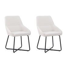 Load image into Gallery viewer, Alena Dining Chair - Set of 2 - Beige + Black