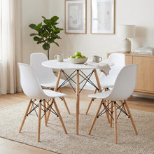 Load image into Gallery viewer, Cena 5 Piece Round Dining Set - White