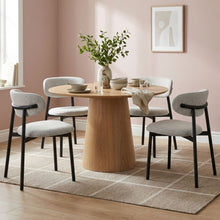 Load image into Gallery viewer, 23914-merrit-fabric-dining-chair-set-of-4-light-grey-202603094