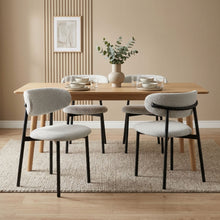 Load image into Gallery viewer, 23914-merrit-fabric-dining-chair-set-of-4-light-grey-202603091