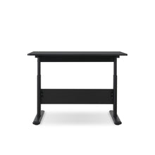 Load image into Gallery viewer, Hector 100cm Height-Adjustable Computer Desk - Black
