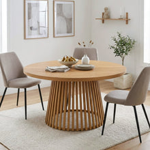 Load image into Gallery viewer, Round Dining Table 140 x 75cm - Oak