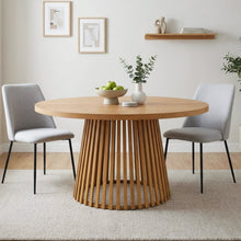 Load image into Gallery viewer, Round Dining Table 140 x 75cm - Oak