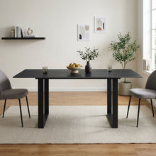 Load image into Gallery viewer, Ainsley 180 X 90cm Ceramic Dining Table - Golden Black
