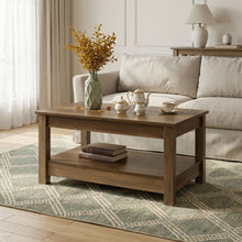 Load image into Gallery viewer, Georgie Coffee Table - Knotty Oak
