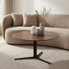 Load image into Gallery viewer, 23617-donna-coffee-table-80cm-brown-black-2603113