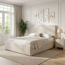 Load image into Gallery viewer, Tasman Queen with Single Trundle Bed Frame - Oat