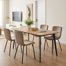 Load image into Gallery viewer, Darius Velvet Dining Chairs - Set of 4 - Taupe