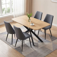 Load image into Gallery viewer, Eldon Linen Dining Chair - Set of 4 - Dark Grey