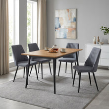 Load image into Gallery viewer, Eldon Linen Dining Chair - Set of 4 - Dark Grey