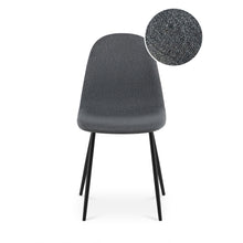 Load image into Gallery viewer, Arlo Linen Dining Chair - Set of 4 - Dark Grey