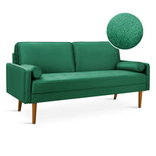 Load image into Gallery viewer, Alaina Velvet 3 Seater Sofa - Green
