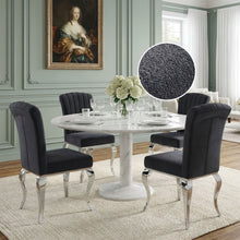Load image into Gallery viewer, 23838-alba-velvet-dining-chairs-set-of-4-black-2603121