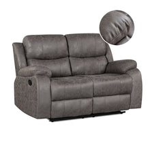 Load image into Gallery viewer, Wilson Manual 2 Seater Recliner Sofa - Brown