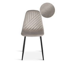 Load image into Gallery viewer, Lume Velvet Dining Chair - Set Of 4 - Light Khaki