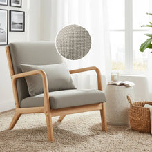 Load image into Gallery viewer, Taru Velvet Armchair - Grey