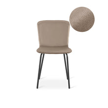 Load image into Gallery viewer, Darius Velvet Dining Chairs - Set of 4 - Taupe