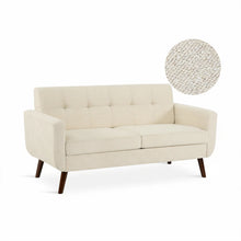 Load image into Gallery viewer, Vibe Linen 2 Seater Sofa - Beige