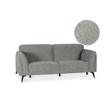 Load image into Gallery viewer, Brulo Linen 3 Seater Sofa - Grey