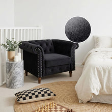 Load image into Gallery viewer, 23231-a-chesley-velvet-occasional-chair-black-2603111