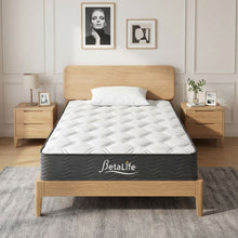 Load image into Gallery viewer, 23423-betalife-basics-plus-bonnell-spring-mattress-with-protector-pillow-single-2603231