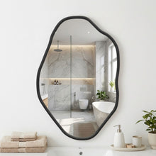 Load image into Gallery viewer, Moro Freeform Wall Mirror 91CM - Black