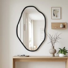 Load image into Gallery viewer, Moro Freeform Wall Mirror 91CM - Black