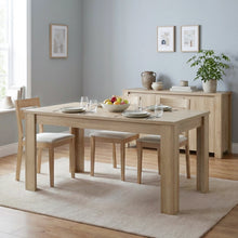 Load image into Gallery viewer, Azar Dining Table Rectangle 160 x 80cm - Oak