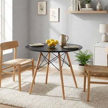 Load image into Gallery viewer, Cena Dining Table Round 90 x 75 cm - Black
