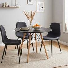 Load image into Gallery viewer, Cena Dining Table Round 90 x 75 cm - Black