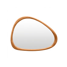 Load image into Gallery viewer, 24426-noma-pebble-wall-mirror-93cm-warm-walnut-26032710