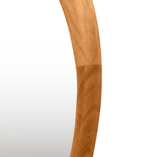 Load image into Gallery viewer, 24426-noma-pebble-wall-mirror-93cm-warm-walnut-26032713