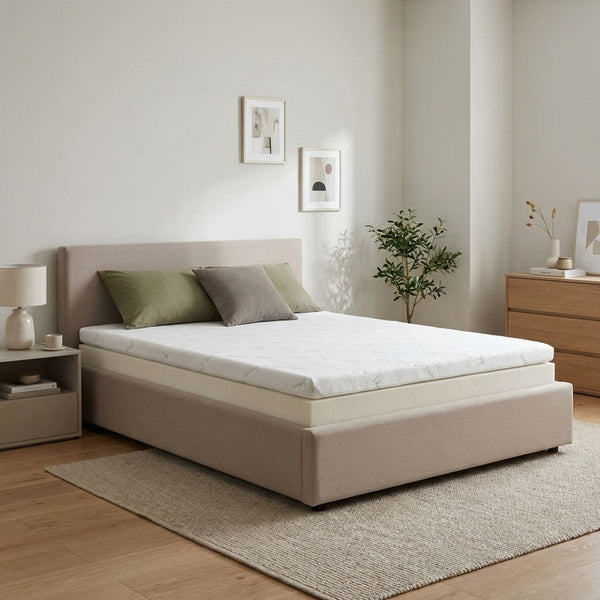 Zonelux 5 Zone Gel Memory Foam Mattress Topper - Queen