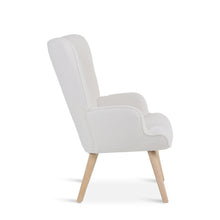 Load image into Gallery viewer, Airi Boucle Armchair - White