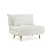 Load image into Gallery viewer, Hastings 1 Seater Fold-Out Sofa Bed - Beige