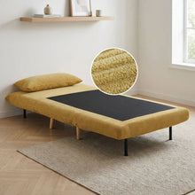 Load image into Gallery viewer, Hastings 1 Seater Fold-Out Sofa Bed - Yellow