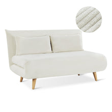 Load image into Gallery viewer, Hastings 2 Seater Fold-Out Sofa Bed - Beige