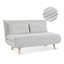 Load image into Gallery viewer, Hastings 2 Seater Fold-Out Sofa Bed - Grey