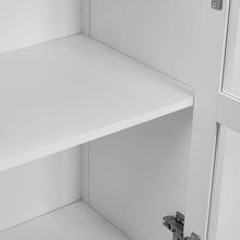 Load image into Gallery viewer, Congo Display Cabinet with 2 Drawer - White