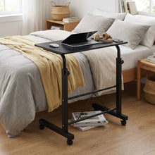Load image into Gallery viewer, 60 x 40cm Adjustable Laptop Stand Table - Black (0.022m3 - 4.5kg)