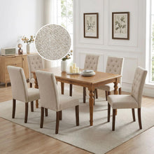 Load image into Gallery viewer, 23001-lucia-upholstered-dining-chair-set-of-2-beige-2604012