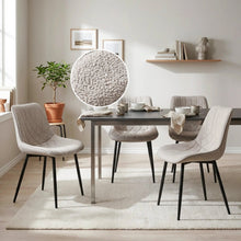 Load image into Gallery viewer, 23904-payton-fabric-dining-chair-set-of-4-light-grey-2604011