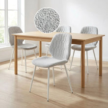 Load image into Gallery viewer, 23906-river-fabric-dining-chair-set-of-4-light-grey-2604011