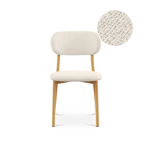 Load image into Gallery viewer, 23916-nicole-fabric-dining-chair-set-of-4-beige-2604012