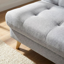 Load image into Gallery viewer, Camden 3 Seater Sofa Bed with Storage - Grey